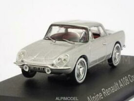 【送料無料】ホビー　模型車　車　レーシングカー アルパインルノーカットシルバーalpine a108 renault coupe 2 1961 silver 143 norev 517821