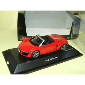 yzzr[@͌^ԁ@ԁ@[VOJ[ AEfBXpC_[bhfaudi r8 v10 spyder 2012 rouge schuco 143