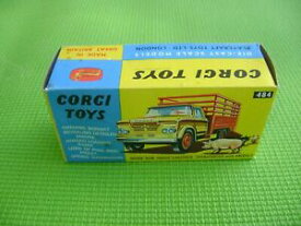 【送料無料】ホビー　模型車　車　レーシングカー キューファーゴボックスオンcorgi toys 484 boite vide dorigine dodge kew fargo transporterempty box