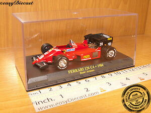 【送料無料】ホビー 模型車 車 レーシングカー フェラーリ#ferrari 126 c4 rene arnoux 143 f1 formula 1 1984 28