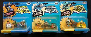 yzzr[@͌^ԁ@ԁ@[VOJ[ }CN}V{bgZbgmicro machines robots 3 set raptor menthor blastakon morphorobot galoob 1993
