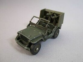 【送料無料】ホビー　模型車　車　レーシングカー ジープホチキスミサイルフランスaf383 dinky toys jeep hotchkiss willys lance missiles meccano france ref 80b ww2