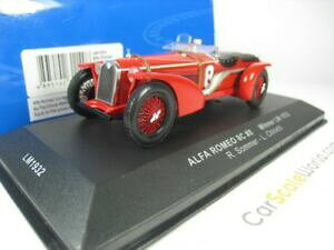 【送料無料】ホビー 模型車 車 レーシングカー アルファロメオ#ルマンネットワークalfa romeo 8c 8 winner lemans 1932 sommer chinetti 143 ixo