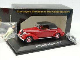 【送料無料】ホビー　模型車　車　レーシングカー ホチキスビアリッツnorev cec 143 hotchkiss biarritz 1939 figurine