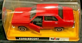 【送料無料】ホビー　模型車　車　レーシングカー フォードエスコートaロッソpolistil ford escort ae60 scala 143 rosso mib