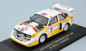 yzzr[@͌^ԁ@ԁ@[VOJ[ AEfBNgeJfaudi quattro s1 2 4th monte carlo 1986 wrohrlcgeistdorfer v143 model cmr