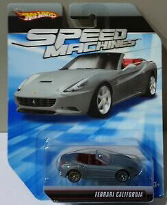 【送料無料】ホビー 模型車 車 レーシングカー ホットホイールスピードマシンフェラーリカリフォルニアhot wheels 2010 speed machines ferrari california r8485