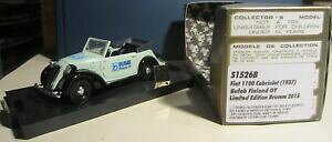 yzzr[@͌^ԁ@ԁ@[VOJ[ vtBAbgJuItBh225 brumm promo exclusive s1526b fiat 1100 cabriolet bufab finland oy mb