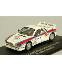 【送料無料】ホビー　模型車　車　レーシングカー ランチアラリーモンテカルロlancia 037 n1 winner rally monte carlo 1983 wrohrlcgeistdorfer 143