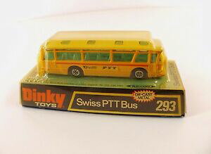 �y���������z�z�r�[�@�͌^�ԁ@�ԁ@���[�V���O�J�[ �X�C�X�o�X�~���g�g�����X�~�b�V����dinky toys gb 293 swiss ptt bus autobus neuf mint boite boxed