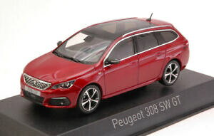 yzzr[@͌^ԁ@ԁ@[VOJ[ vW[fpeugeot 308 sw gt 2017 ultimate red 143 model 473817 norev