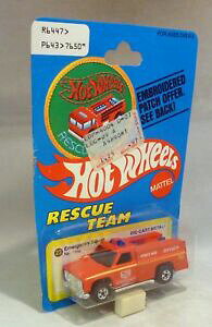 �y���������z�z�r�[�@�͌^�ԁ@�ԁ@���[�V���O�J�[ �`�[��hotwheels equipe de secours durgence squad mural noir roues