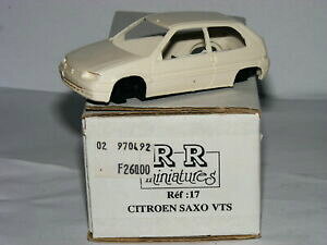 �y���������z�z�r�[�@�͌^�ԁ@�ԁ@���[�V���O�J�[ �V�g���G�����b�N�A�b�v���X�g�L�b�g�T���l�[��r r miniatures ref17 1997 citroen saxo vts resine kit 143