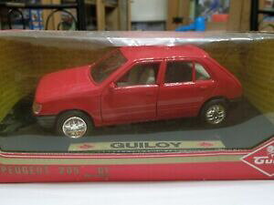 【送料無料】ホビー 模型車 車 レーシングカー プジョーグアテマラボックススケールスペインguiloy 64526 peugeot 205 gtcomme neuf in box 124 scaleespagne