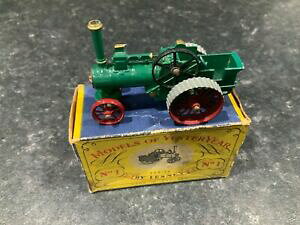 【送料無料】ホビー 模型車 車 レーシングカー マッチモコトションエンジンmatchbox moko lesney y 1 allchin traction engine bnoxed