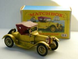 【送料無料】ホビー　模型車　車　レーシングカー マッチボックスボックスキャデラックモデルlesney matchbox 1968 models of yesteryear cret 1913 cadillac y63 en boite e1