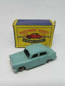 �y���������z�z�r�[�@�͌^�ԁ@�ԁ@���[�V���O�J�[ �}�b�`�I�[�X�e�B��matchbox lesney regular wheels no 36 a austin a50 boxed