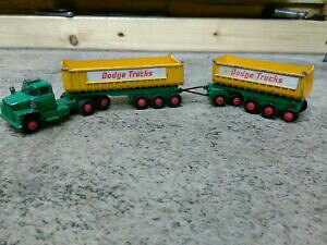 yzzr[@͌^ԁ@ԁ@[VOJ[ re[W}b`LOTCY_bWg^[g[[vintage matchbox lesney king size dodge tracteur amp; remorquek 16