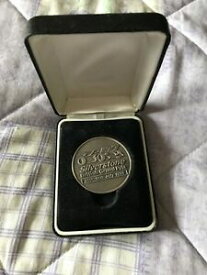 【送料無料】ホビー　模型車　車　レーシングカー シルバーストーンモーターレーシングメダルボックスsilverstone motor racing 30th anniversary limited edition medal, boxed,
