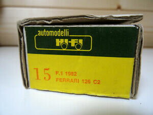 yzzr[@͌^ԁ@ԁ@[VOJ[ tF[zCg^Lbgferrari 126 c2 f1 1982 automodelli hifi en metal blanc 143 kit