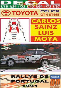 yzzr[@͌^ԁ@ԁ@[VOJ[ fJ[g^ZJJXTCc|gKdecal toyota celica carlos sainz r portugal 1991 winner 01
