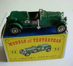 yzzr[@͌^ԁ@ԁ@[VOJ[ }b`u[xg[{bNXIy5 matchbox 1929 blower bentley vert cret