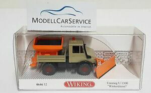 yzzr[@͌^ԁ@ԁ@[VOJ[ fT[rXwiking special modele 187 h0 064652 unimog u 1300 hiver service, olivgrau