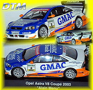 yzzr[@͌^ԁ@ԁ@[VOJ[ IyAXg[yj[fopel astra v8 coupe dtm 2003 gmac a menu 8 143 schuco