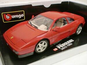 yzzr[@͌^ԁ@ԁ@[VOJ[ tF[C^Aburago 118 ferrari 348 tb 1989 made italy