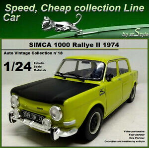 yzzr[@͌^ԁ@ԁ@[VOJ[ [O[re[WI[gAVFbglbg[NXP[neuf simca 1000 rallye 2 verte 1974 auto vintage n 18 hachette ixo scale 124