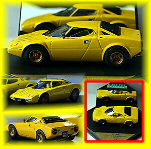 yzzr[@͌^ԁ@ԁ@[VOJ[ `Alancia stratos hf roadcar 197082 jaune jaune 143