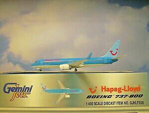 yzzr[@͌^ԁ@ԁ@[VOJ[ WF~jWFbc{[COgemini jets 1400 boeing 737800 hapag lloyd dahff gjhlf308