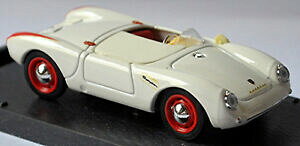 �y���������z�z�r�[�@�͌^�ԁ@�ԁ@���[�V���O�J�[ �|���V�F�X�p�C�_�[porsche 550 rs spyder stradale1954 blanc blanc 143 brumm