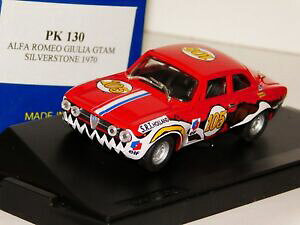 【送料無料】ホビー 模型車 車 レーシングカー アルファロメオジュリア#シルバーストーンalfa romeo giulia gtam 105 silverstone 1970 progetto pk 130 143