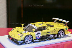 【送料無料】ホビー 模型車 車 レーシングカー ロータスエリーゼグアテマラロータスレーシングルマンスパークlotus elise gt1 n49 gti lotus racing 24h du mans 1997 143 phm nspark