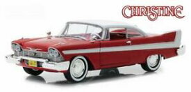 【送料無料】ホビー　模型車　車　レーシングカー ミニチュアカープリマスフューリークリスティンvoiture miniature plymouth fury 1958 christine 124