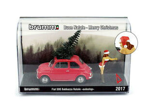 �y���������z�z�r�[�@�͌^�ԁ@�ԁ@���[�V���O�J�[ �t�B�A�b�g�l�C�e�B�u���f��fiat 500f babbazza natale autostop 2017 castana 143 model s1735c brumm