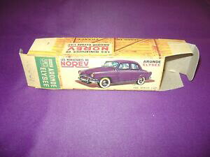 yzzr[@͌^ԁ@ԁ@[VOJ[ pbh{bNXInorev boite vide dorigine simca aronde elysee tampon rouge empty box