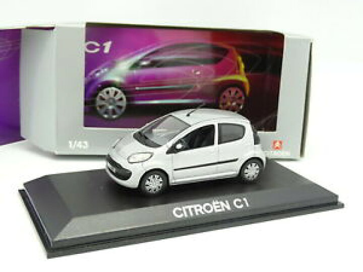 楽天市場】【送料無料】ホビー 模型車 車 レーシングカー シトロエンシルバードアnorev 143 citroen c1 5 portes silver : hokushin