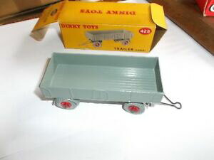yzzr[@͌^ԁ@ԁ@[VOJ[ fg[[{bNXdinky toys modele 428 remorque cret en tres bon etat