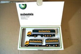 【送料無料】ホビー　模型車　車　レーシングカー ホスケールメルセデストラックセットherpa ho 187 echelle mercedes malenstein camion set ml