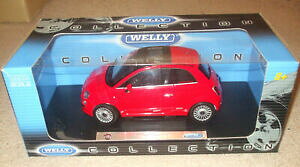 �y���������z�z�r�[�@�͌^�ԁ@�ԁ@���[�V���O�J�[ �t�B�A�b�g�_�C�J�X�g���Awelly 118 fiat 500 2007 diecast modelred 18012rare