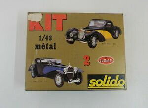 �y���������z�z�r�[�@�͌^�ԁ@�ԁ@���[�V���O�J�[ ���^���L�b�g���C�����u�K�b�e�B�~���g�{�b�N�X�{�b�N�Xsolido kit metal ref5401 deux bugatti royale atalante 143 mint boxeden boite