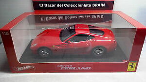 �y���������z�z�r�[�@�͌^�ԁ@�ԁ@���[�V���O�J�[ �t�F���[���t�B�I���m�z�b�g�z�C�[��118 ferrari 599 gtb fiorano hot wheels 3l 050