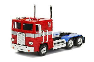 �y���������z�z�r�[�@�͌^�ԁ@�ԁ@���[�V���O�J�[ �_�C�J�X�gtransformers autobot modello grande diecast optimus prime 124 originale jada