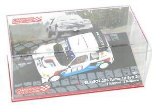 �y���������z�z�r�[�@�͌^�ԁ@�ԁ@���[�V���O�J�[ �v�W���[�����[�e�B��143 peugeot 205 t16 evo2 1986 rally 1000 lacs timo salonen