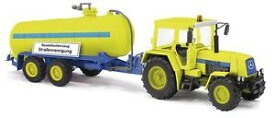 【送料無料】ホビー　模型車　車　レーシングカー ブッシュトタータンカーbusch 50410 tractor zt 323 green with tanker