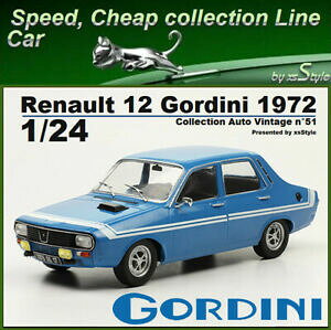 yzzr[@͌^ԁ@ԁ@[VOJ[ m[AVFbgre[WI[glbg[Nneuve renault 12 gordini 1972 r12 124 hachette auto vintage n51 ixo