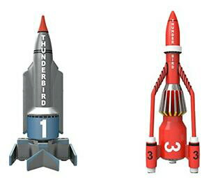 �y���������z�z�r�[�@�͌^�ԁ@�ԁ@���[�V���O�J�[ ���f���R�[�M�[thunderbirds tb1 mm 94 amp; tb3 mm105 model corgi