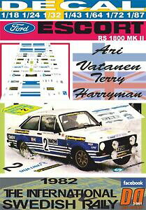 yzzr[@͌^ԁ@ԁ@[VOJ[ fJ[tH[hGXR[go^lXEF[fdecal ford escort rs 1800 mk ii avatanen swedish r 1982 2nd 01